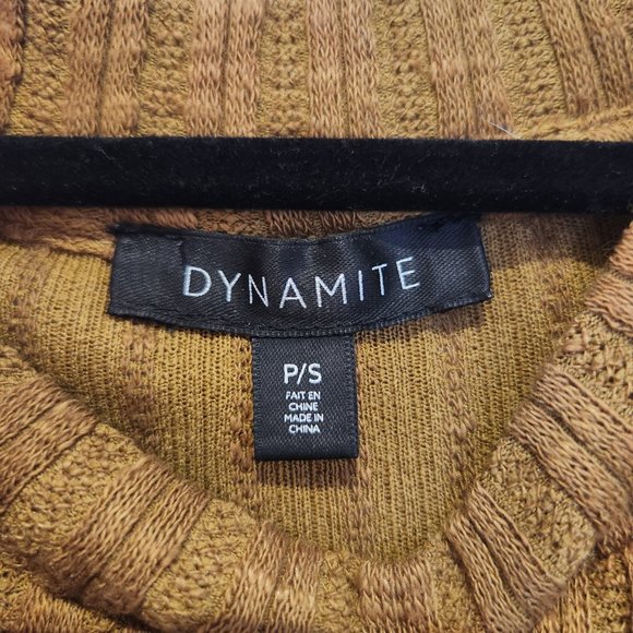 2 FOR $15! Dynamite Ribbed Mock Neck Tank | Sz S - Picture 4 of 8